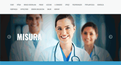 Desktop Screenshot of misura.com.pl